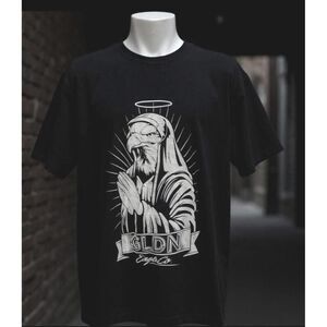 Golden Eagle Black Nun T-Shirt. Size XL